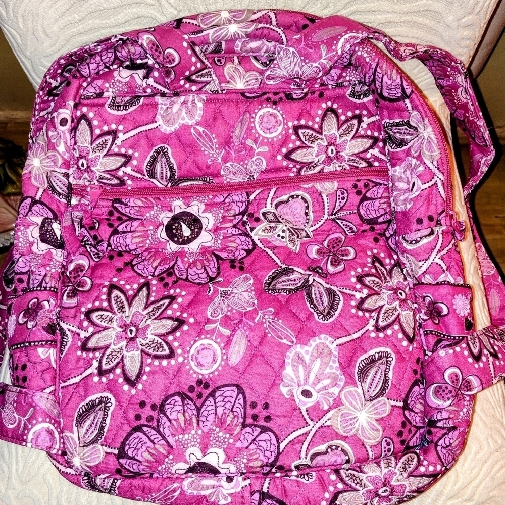 Sierra Pacific Crafts Butterfly Flowery Backpack, Wonderful Condition! - Picture 10 of 15